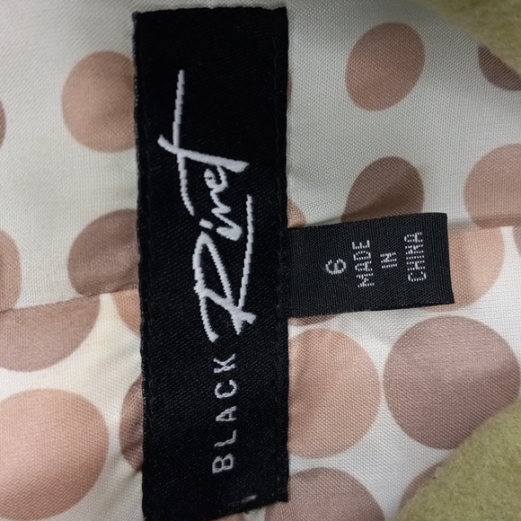 Black Rivet Sage Colored, Button Down, Pea Coat - Picture 6 of 15